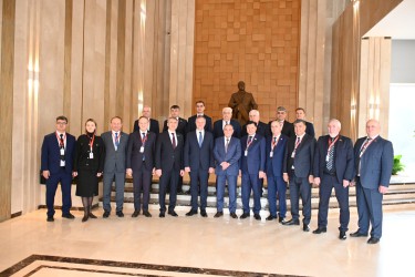 Международные наблюдатели от Межпарламентской Ассамблеи государств – участников Содружества Независимых Государств провели встречу в партии «Новый Азербайджан»