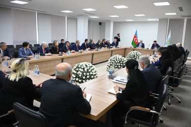 Международные наблюдатели от Межпарламентской Ассамблеи государств – участников Содружества Независимых Государств провели встречу в партии «Новый Азербайджан»