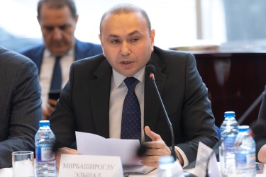 Директор Бакинского филиала МИМРД МПА СНГ Рамин Рзаев принял участие на Международном круглом столе «Роль народной дипломатии в развитии российско-азербайджанских отношений»