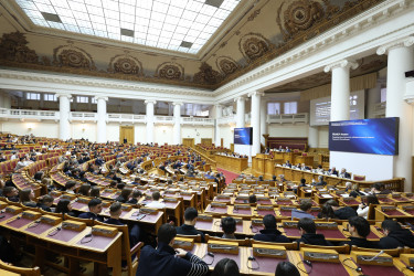 Директор Бакинского филиала МИМРД МПА СНГ принял участие в пленарном заседании, посвященном 20-летию Международного института мониторинга развития демократии МПА СНГ