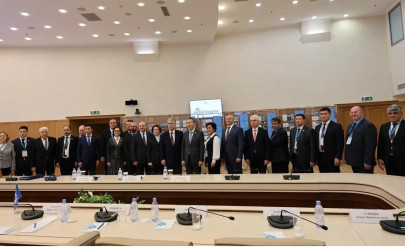 Мониторинговая группа Межпарламентской Ассамблеи СНГ встретилась с Председателем Центральной комиссии референдума в Республике Казахстан