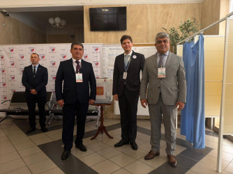  Представители Бакинского филиала МИМРД МПА СНГ приняли участие в международном наблюдении за выборами депутатов Государственной Думы Российской Федерации